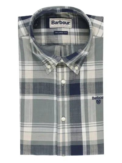 Barbour Embroidered-logo Shirt In Multi