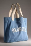 Barbour Emily Cotton Canvas Tote In Blue