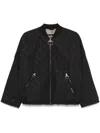 Barbour Black Polyester Emlyn Jacket In Schwarz