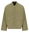 Barbour Sage Green Polyester Emlyn Jacket In Green