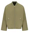Barbour Sage Green Polyester Emlyn Jacket In Green
