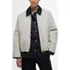 Barbour Emlyn Quilted Bomber Jacket In Neutral