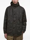 Barbour Endurance Mountain Hooded Jacket In Green