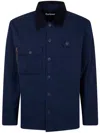 Barbour "endurance" Overshirt Jacket In Blue