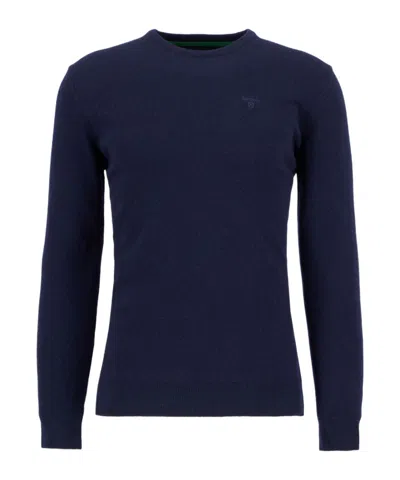 Barbour Essential Crew Neck Sweatshirt In Black