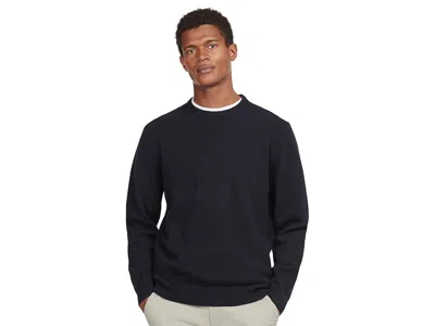 Barbour Essential Patch Crew In Blue