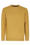 Barbour Essential Tisbury Sweater With Round Neckline In Copper