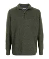Barbour Essential Tisbury Half Zip Jumper In Green