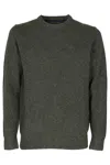 Barbour Essential Tisbury Sweater In Moosgrün