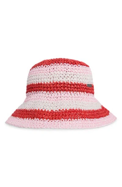 Barbour Esther Crochet Hat In Pink