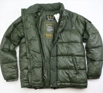 Pre-owned Barbour Etna Quilted Jacket Gold Standard Men's Sizes L Xl Xxl Olive In Green