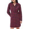 Barbour Etta Tartan Brushed Cotton Nightshirt