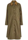 Barbour Ettie Waxed Cotton Jacket In Green