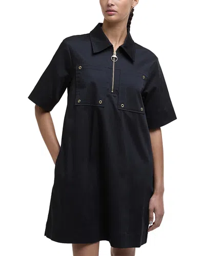 BARBOUR ETTIE ZIP FRONT MINI DRESS