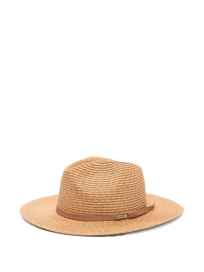 Barbour Evelyn Fedora Hat In Brown