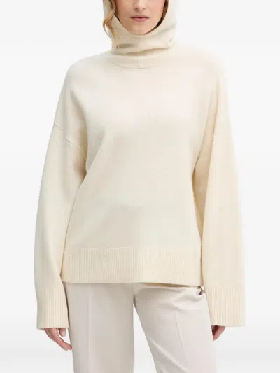 Barbour Evette Roll-neck Sweater In Neutral