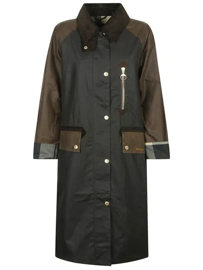BARBOUR BARBOUR EVETTE WAXED JACKET