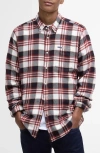 Barbour Fallbay Tailored Fit Check Button-down Cotton Shirt In Multi