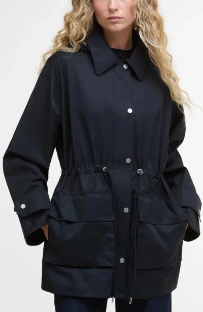 Barbour Fallyn Showerproof Rain Jacket In Blue