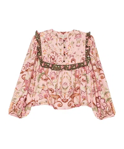 BARBOUR BARBOUR FARM RIO CAMI LONG-SLEEVED BLOUSE