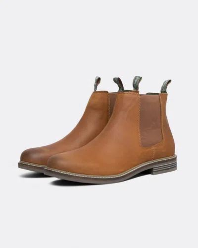 Barbour Farsley Mens Chelsea Boots In Brown