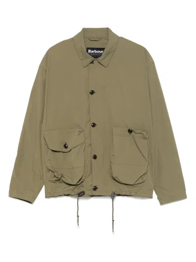 Barbour Fatigue Jacket In Green