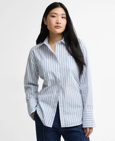 Barbour Fawley Shirt In Blue
