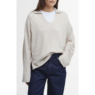 Barbour Fearne Sweater In Oatmeal