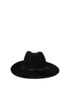Barbour Fedora Hat Braided Band Structured Crown