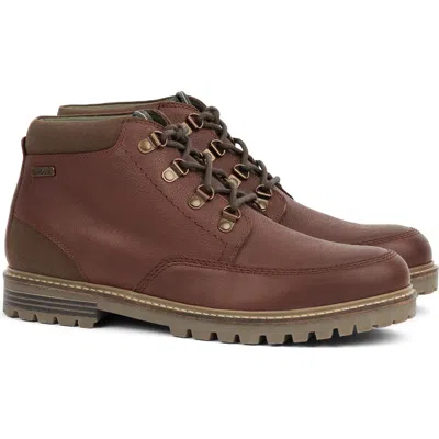 Barbour Fenton Moc Toe Boot In Brown