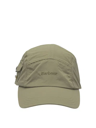 Barbour "festival" Baseball Cap In Green