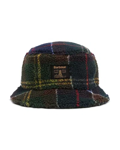 Barbour Field Fleece Bucket Hat In Multi