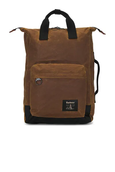 BARBOUR FIELD WAX BACKPACK