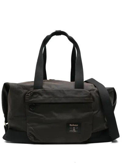 Barbour Field Wax Holdall Bags In Black