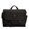 Barbour Field Wax Messenger Bag In Olive