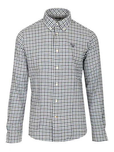 Barbour Finkle Tailored Shirt Shirts Blue In Multi