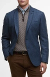Barbour Firth Moons Wool Herringbone Sport Coat In Blue
