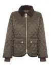 Barbour Beadnell Quilted Jacket In Green