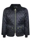 Barbour Fitted Beadnell Quilted Jacket In Black