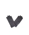 Barbour Five-finger Gloves In Black