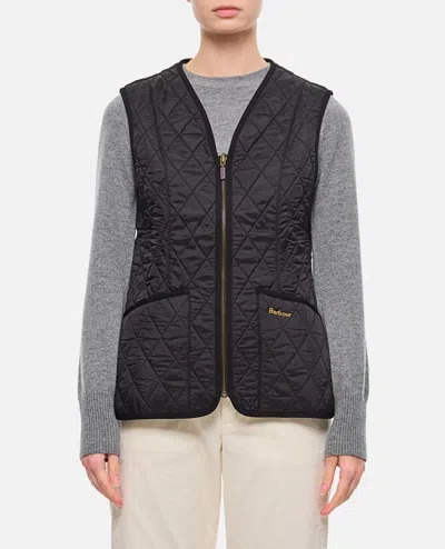 Barbour Fleece Betty Liner Vest In Black