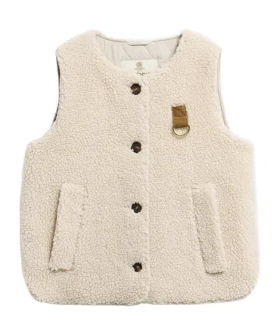 Barbour Fleece Vest In Neutral