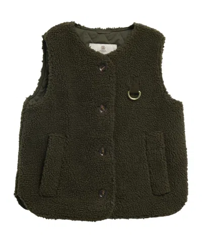 Barbour Fleece Vest In Green