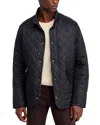 Barbour Flyweight Chelsea Quilted Jacket In Black