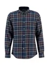 Barbour Casual Checked Shirt Button-down Collar In Multi