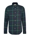 Barbour Wetheram Tailored Long-sleeved Shirt In Green