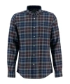 Barbour Casual Checked Shirt Button-down Collar In Multi