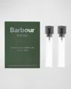 Barbour Fragrances Him Atomiser Set, Refills
