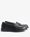 Barbour Francis Womens Loafers In Black