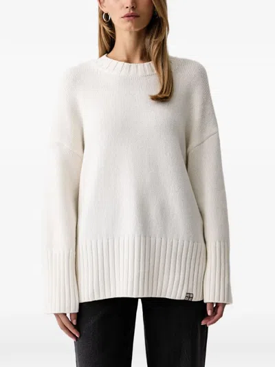 Barbour Gaia Ribbed-knit Sweater In Neutral